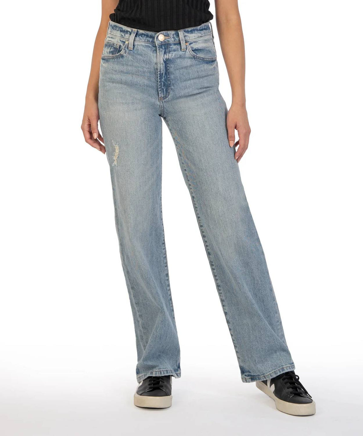 Kut From The Kloth - Women's Miller High Rise Wide Leg Jeans