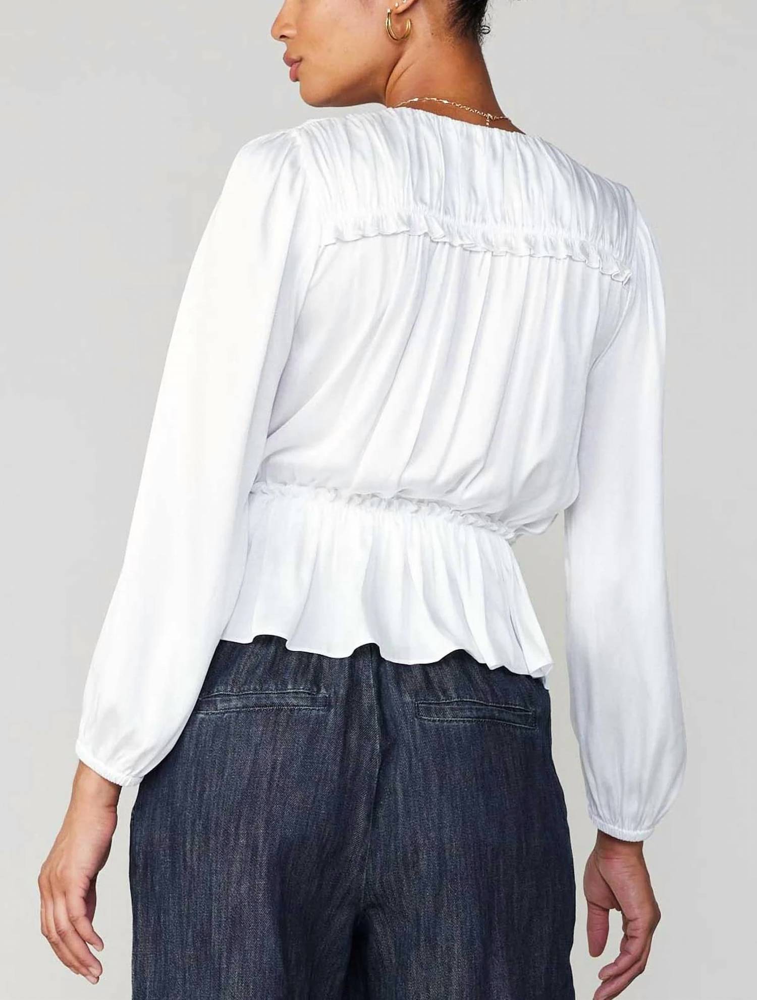 Current Air - Sylvie Peplum Blouse