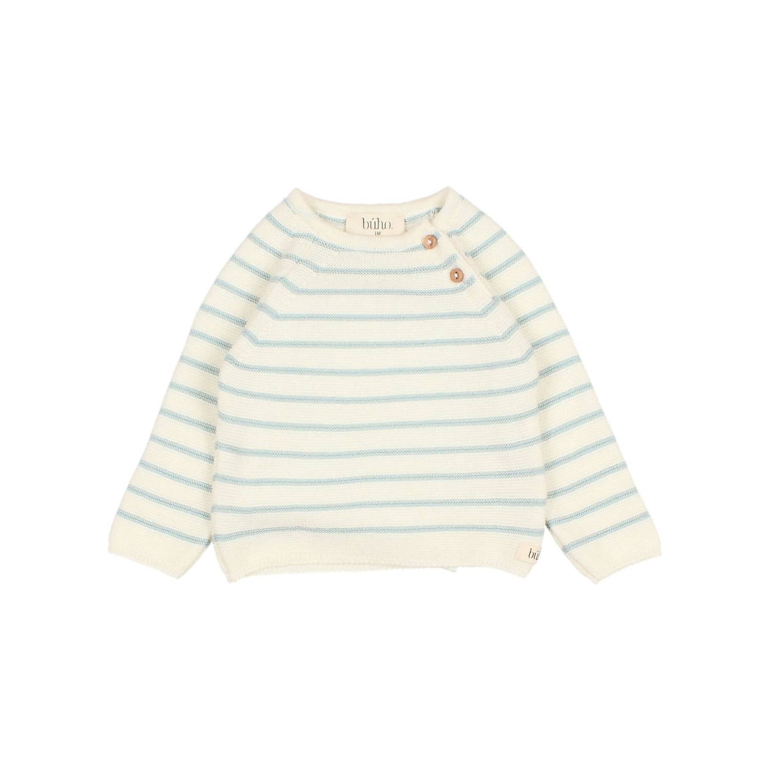 Búho - Kid's Striped Knit Jumper Top