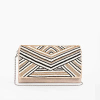 America & Beyond - Women's Hand Beaded Clutch