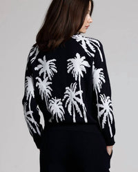 Minnie Rose - Palm Tree Reversible Crew Top