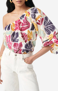 Vanessabruno - Floral Glisa Long Sleeve Blouse