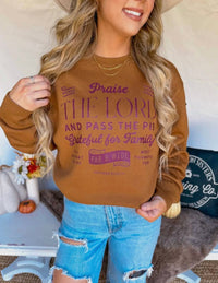 Southern Bliss - Praise The Lord Thanksgiving Sweater