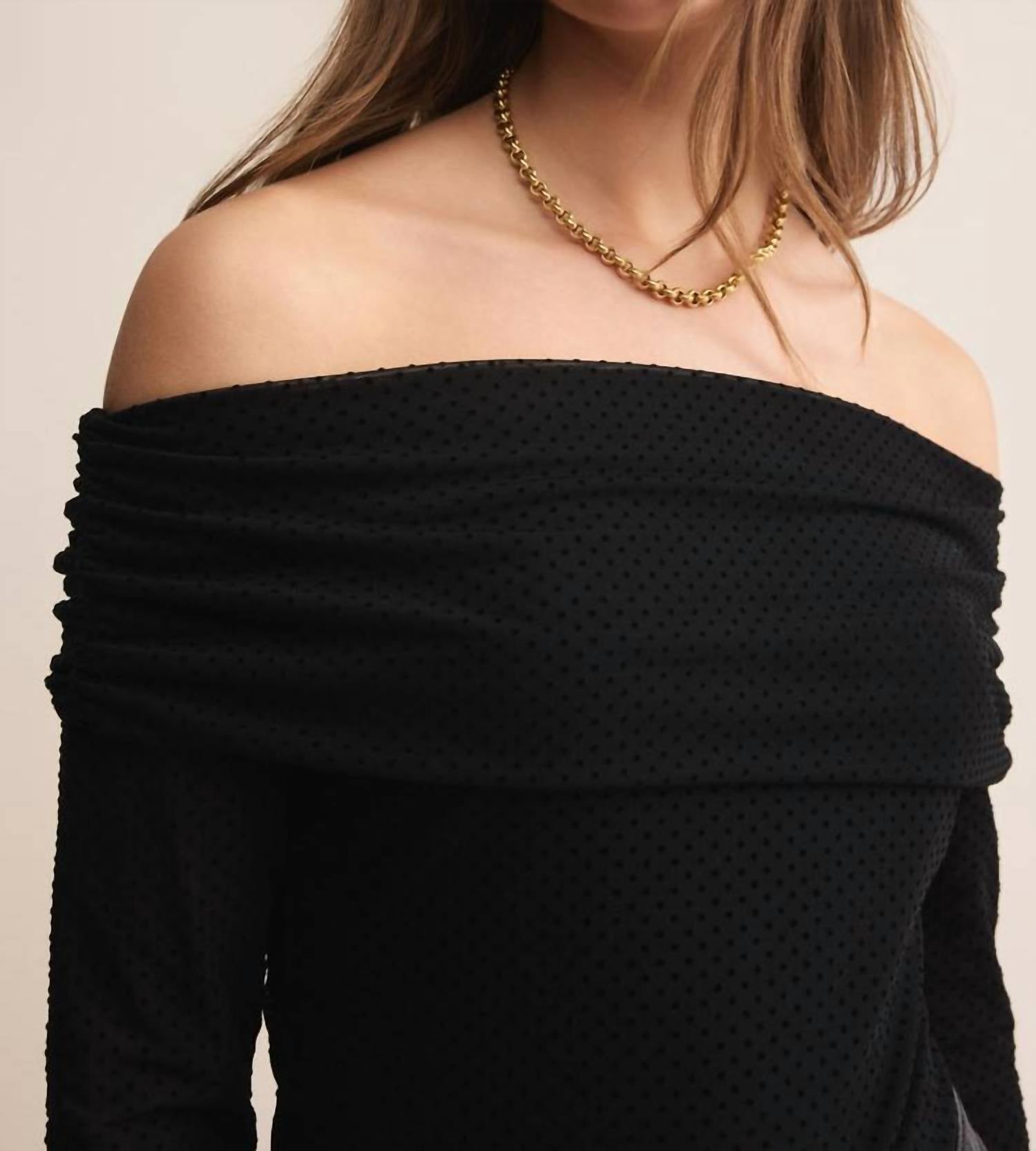 Z Supply - Whimsy Off The Shoulder Mesh Top