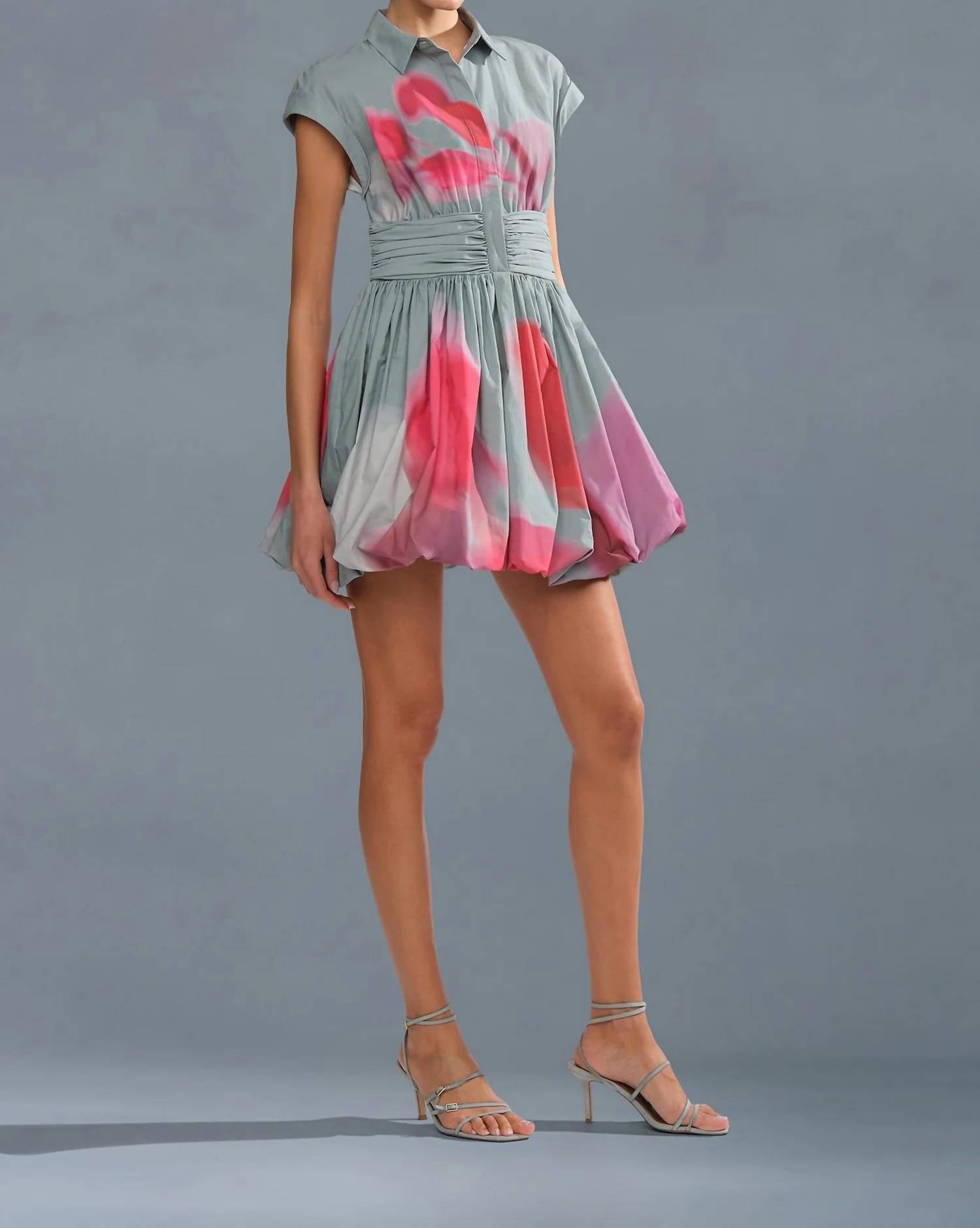 Amur - Virena Bubble Mini Dress