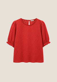 Dylan - Wyatt Knit Embroidery Blouse