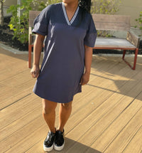 Gstq - Jersey Shirt Dress