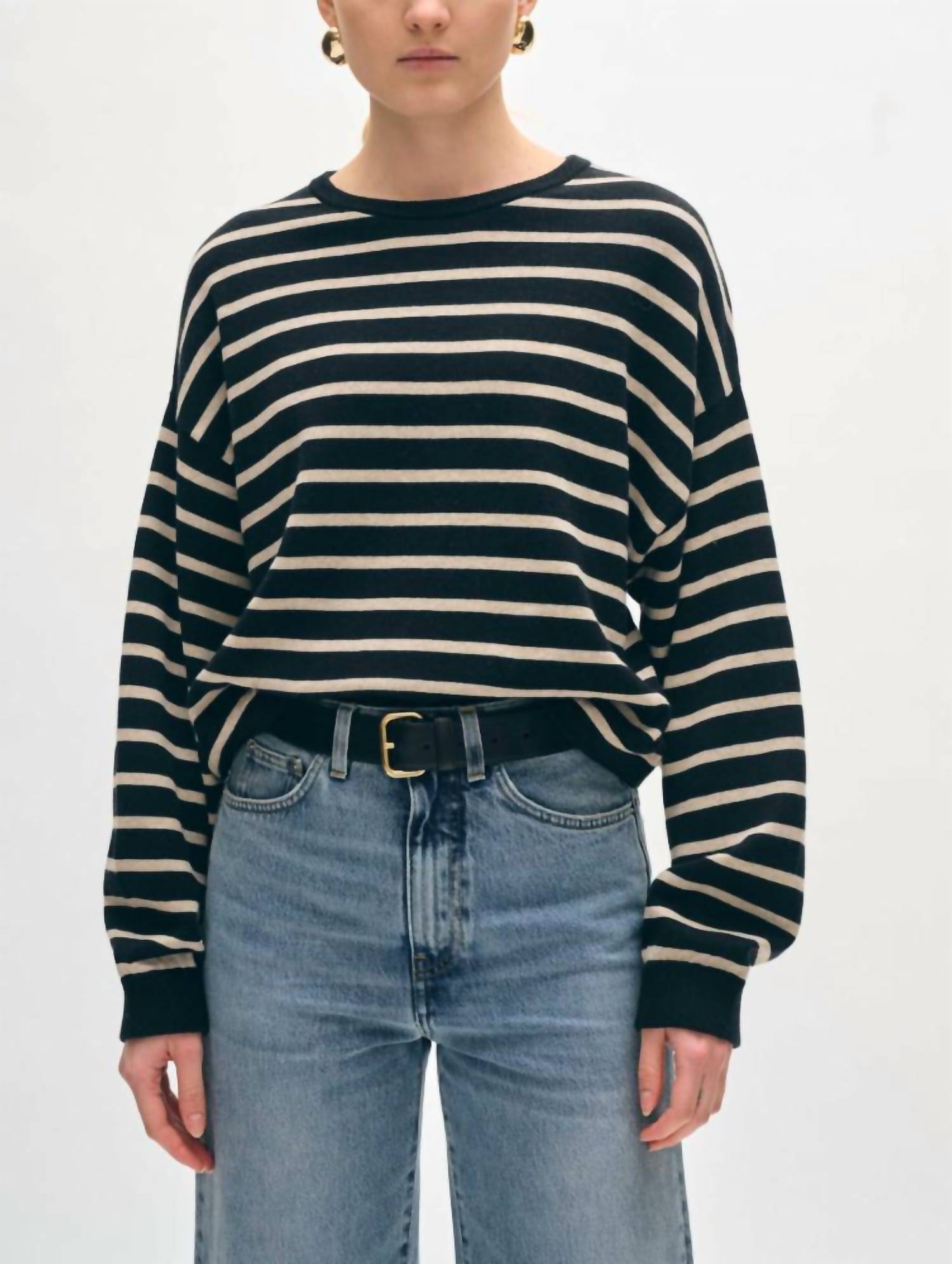 White + Warren - Drop Shoulder Sweatshirt