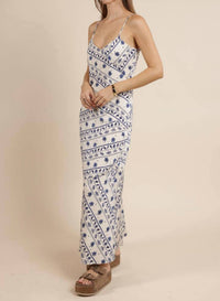 Sage The Label - Great Springs Printed Slip Dress