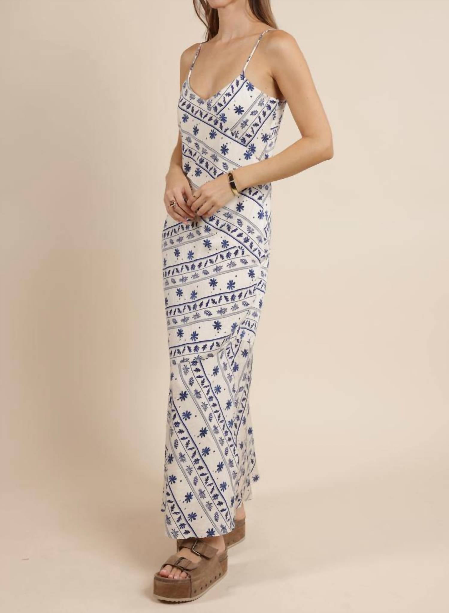 Sage The Label - Great Springs Printed Slip Dress
