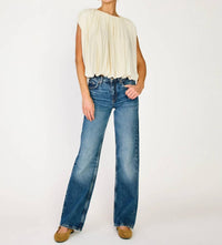 Line And Dot - Vireo Draped Top