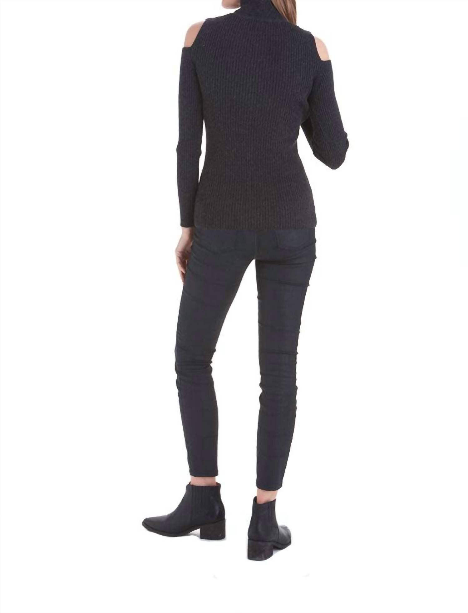 Sara Cold Shoulder Sweater