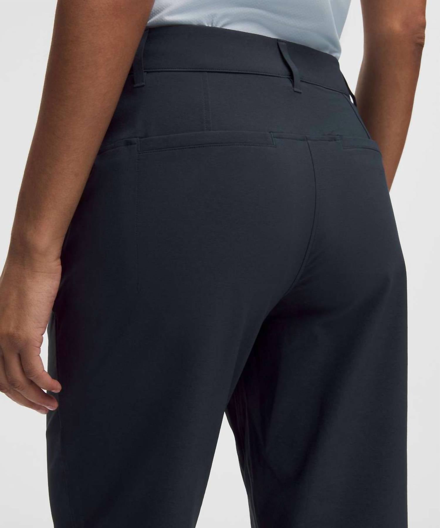 lululemon Stretch Twill Golf Pant - 28" in true navy - women's pants - alternate view