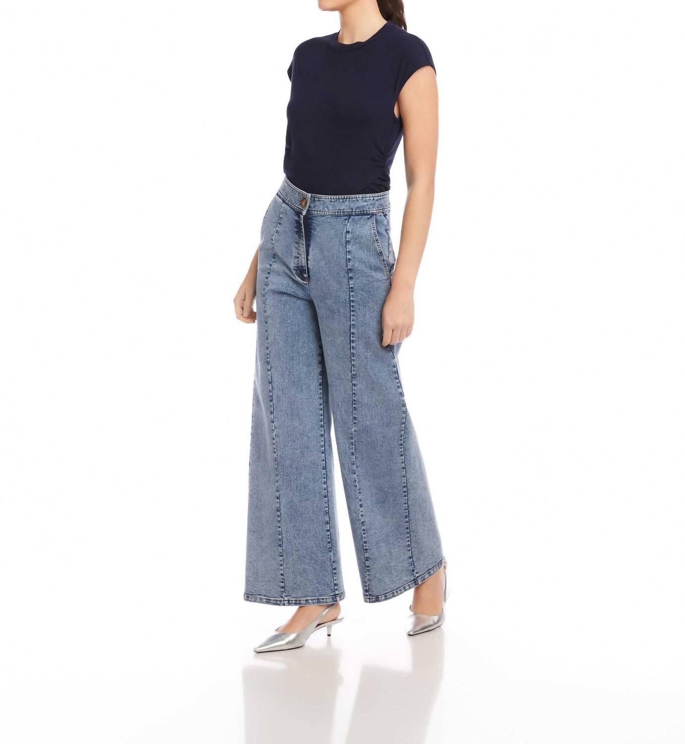 Fifteen Twenty - Kristen Denim Trouser