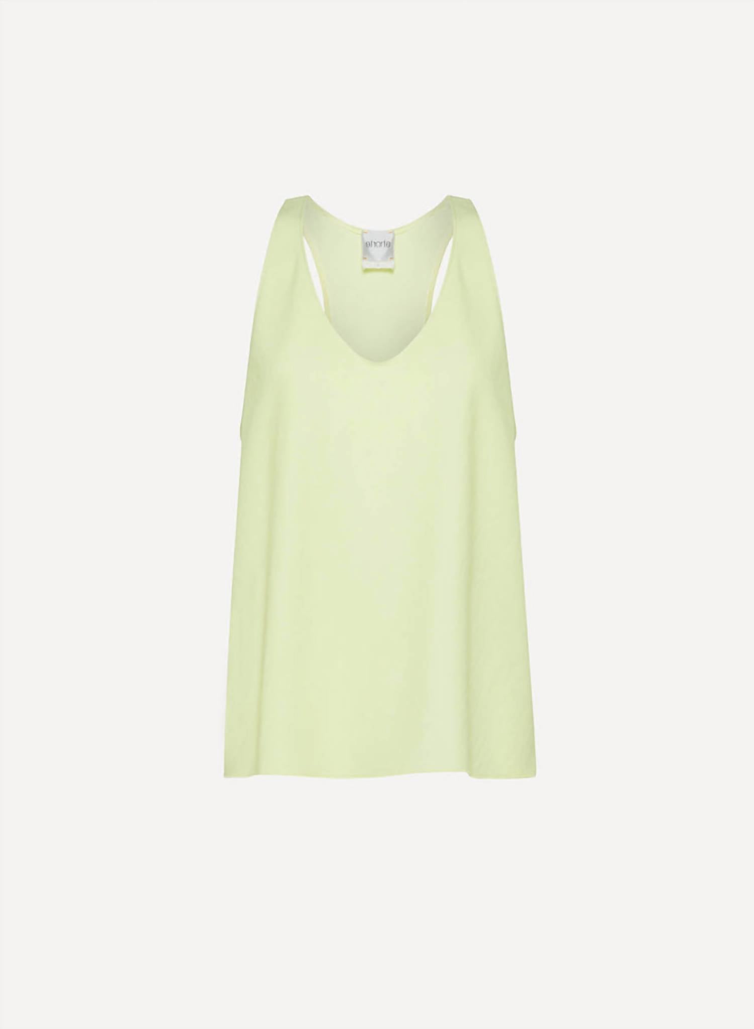 Forte Forte - Racerback Fine-ribbed Top