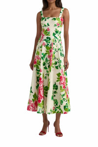 Saloni - Sabrina Midi Dress