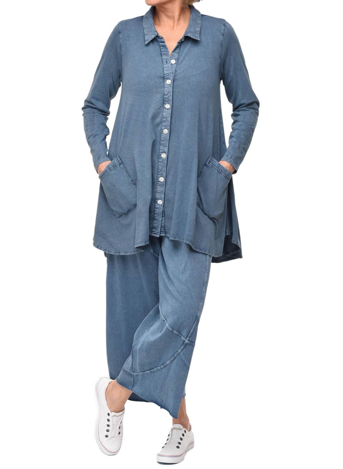 Tulip Clothing - Lauryn Collared Button Down
