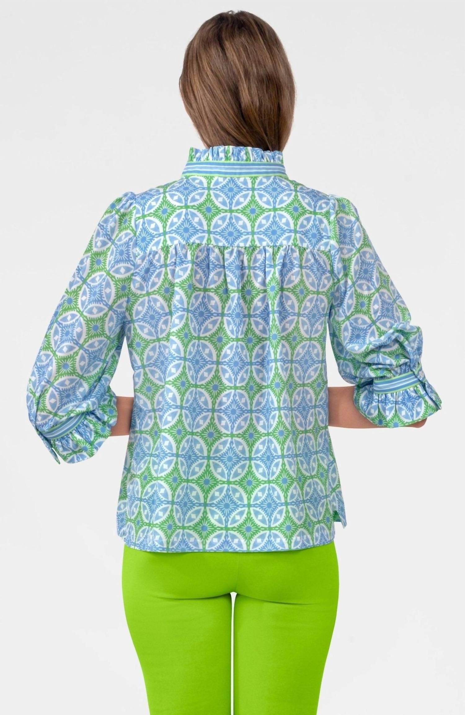 Gretchen Scott - Ruffleneck Tunic