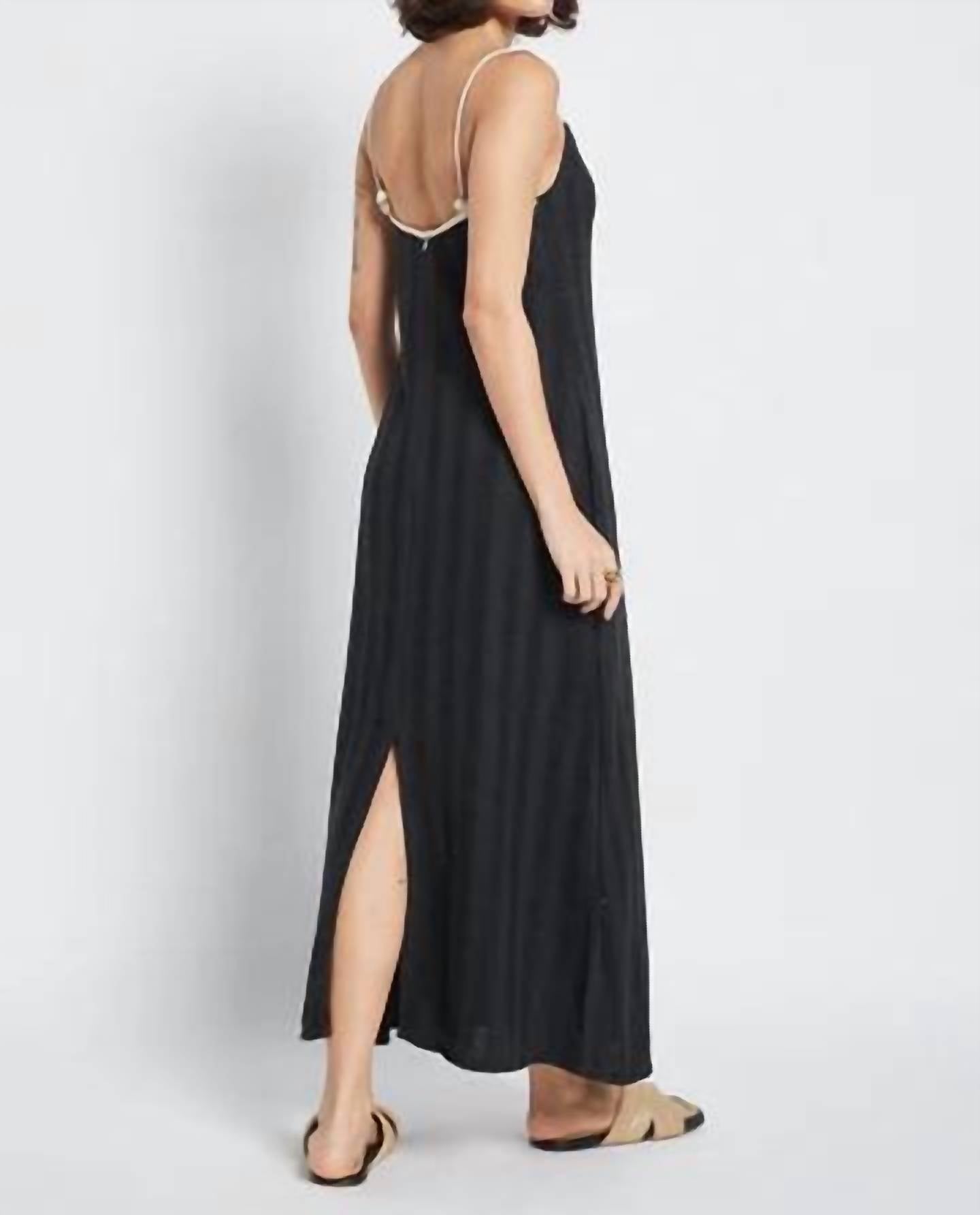 Be Sunset Aria Mai Dress in black - women's dress - detail view