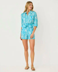 Lilly Pulitzer - 4" CAPTINA LINEN SHORT