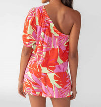 Sanctuary - Elastic Waist One Shoulder Top
