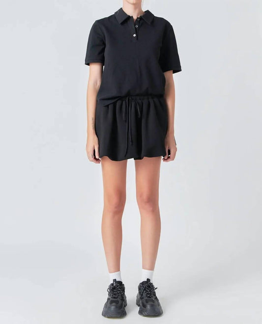 Grey Lab - Scuba Balloon Mini Skirt