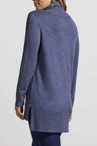 Tribal - Long Sleeve Cowl Neck Sweater