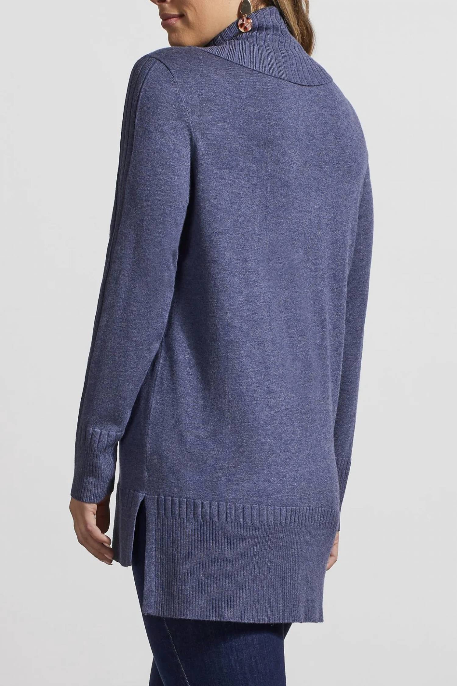 Tribal - Long Sleeve Cowl Neck Sweater