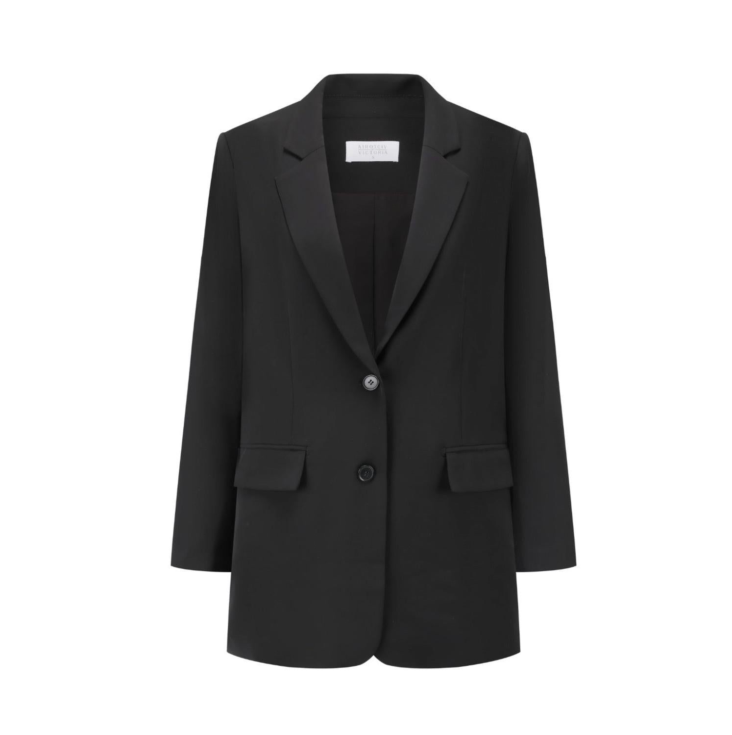 AIROTCIV BY VICTORIA The Mercer Blazer in black - women's jacket - view 4