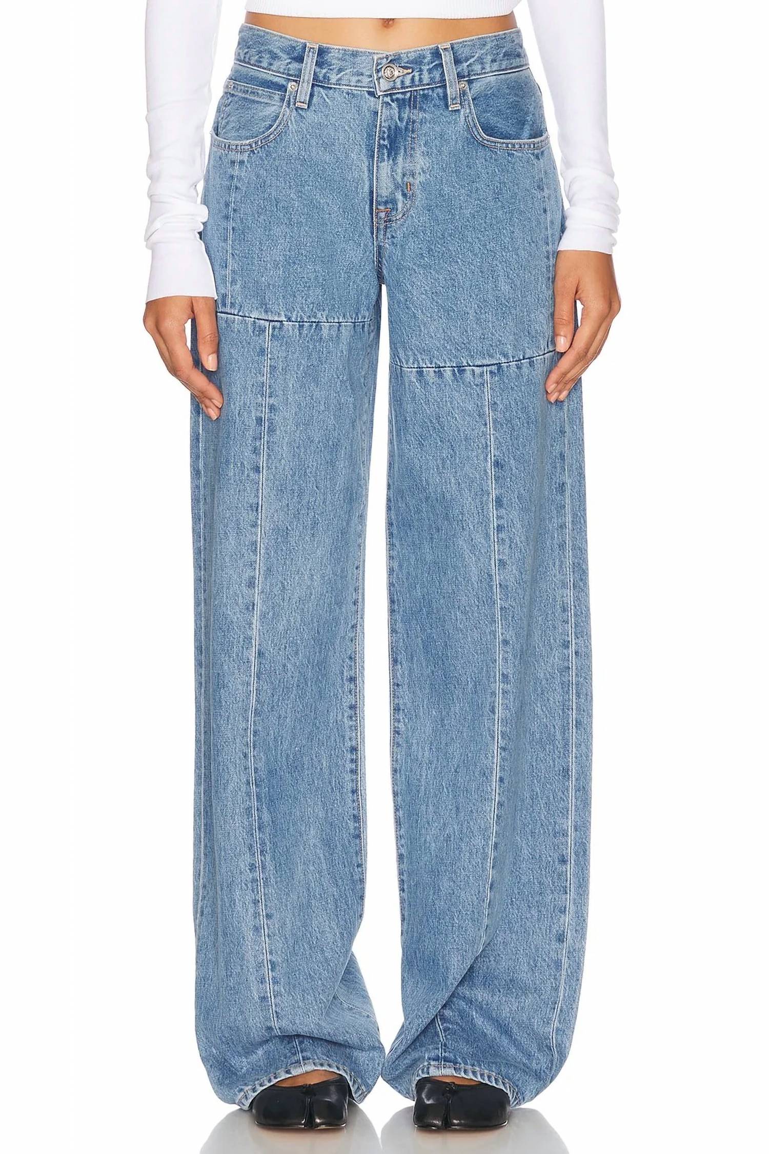 Slvrlake - Mica Seamed Jean
