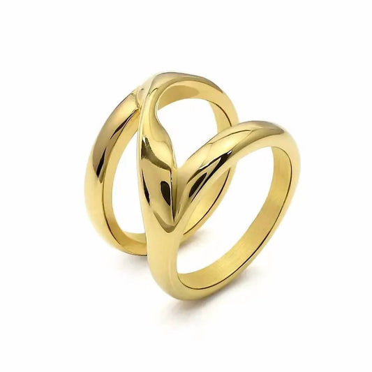 Sahira - Women's Elan Double Band Ring