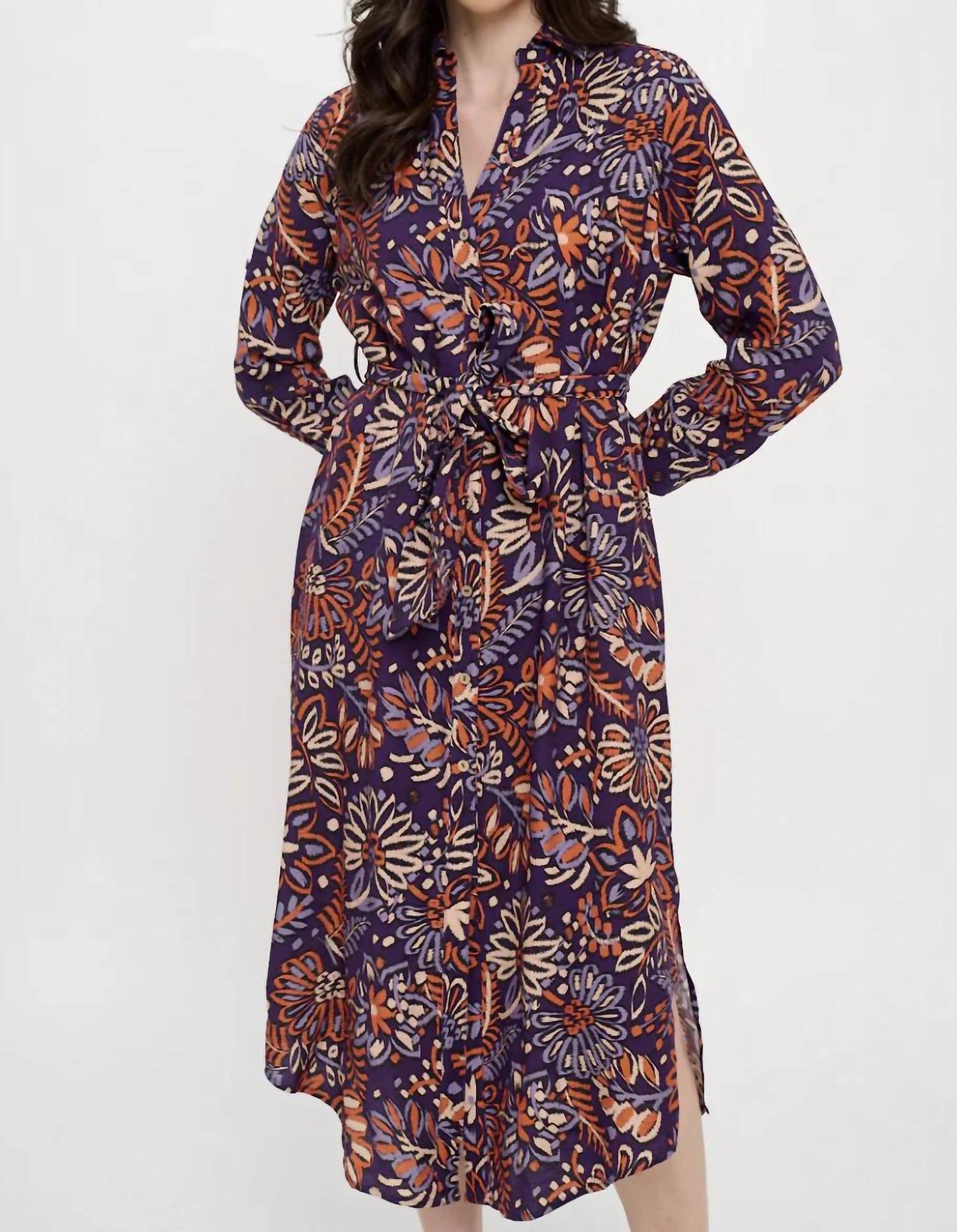 Meet Me In Santorini - Winter Odyssey Maxi Dress