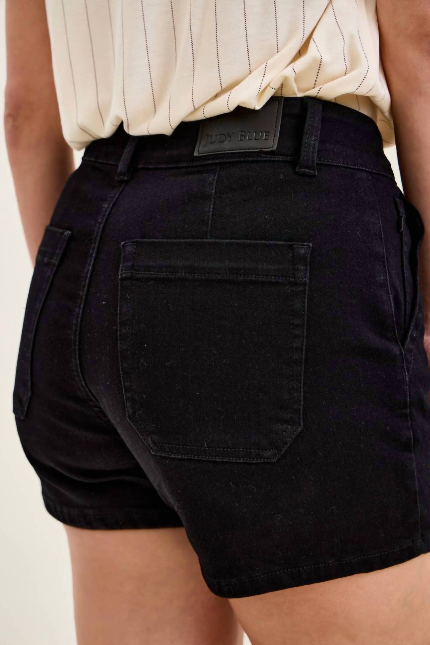 Judy Blue - High Waist Trouser Shorts