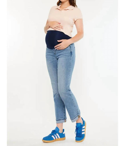 Kancan - Kindra Maternity Boyfriend Jeans