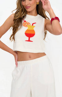 Show Me Your Mumu - Milo Multi Graphic Sweater Tank Top