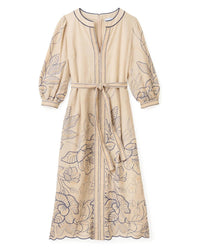 Cartolina Nantucket Sandy Dress in natural - women's dress - view 6
