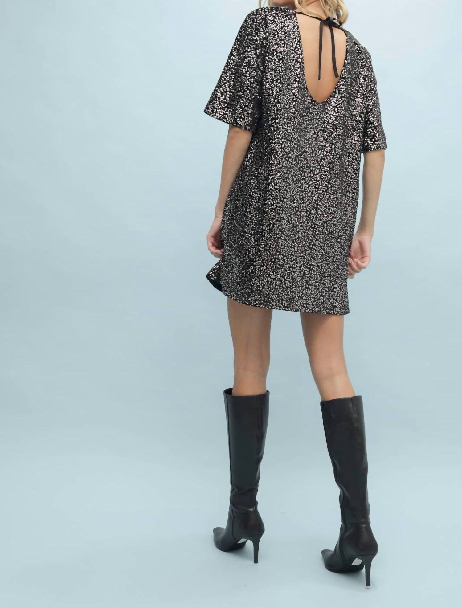 Wishlist - Sabrina Sequin Mini Dress