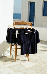 Z Supply Coastline Terry Short in eclipse - women's shorts - view 6