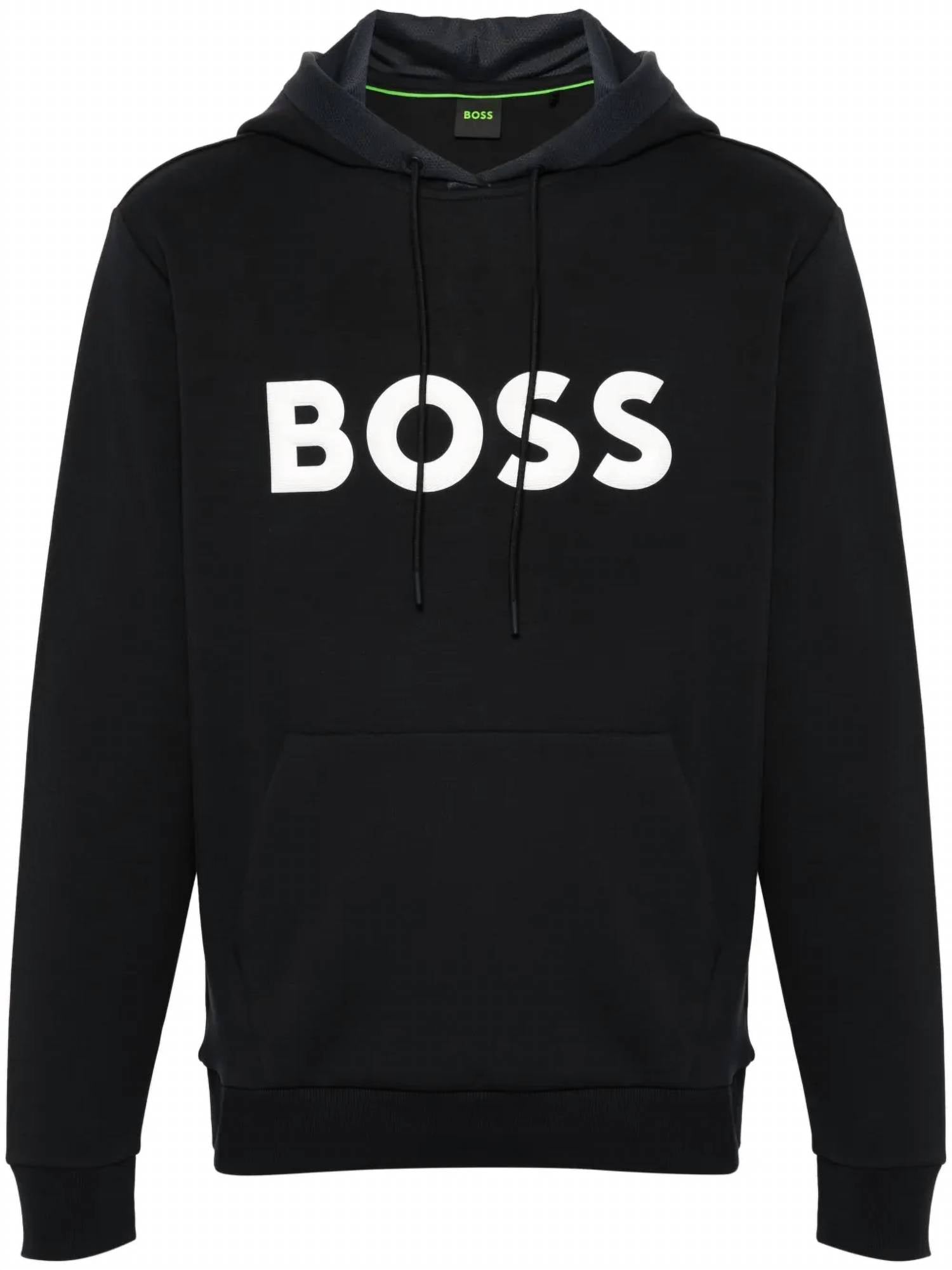 Hugo Boss - Soody Rubberized Logo Hoodie Sweatshirt
