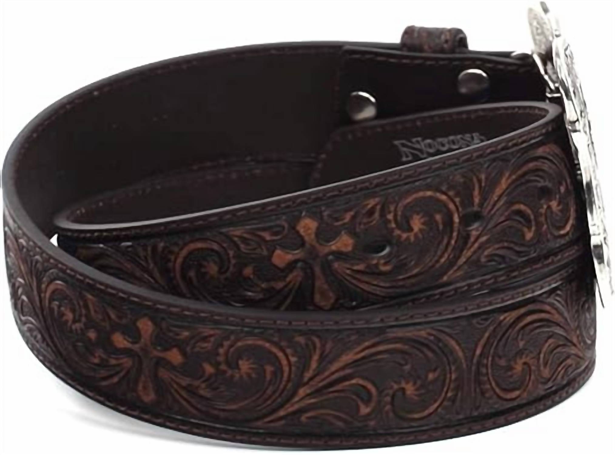 Nocona Belt Co. - Women's Embossed Cross Belt