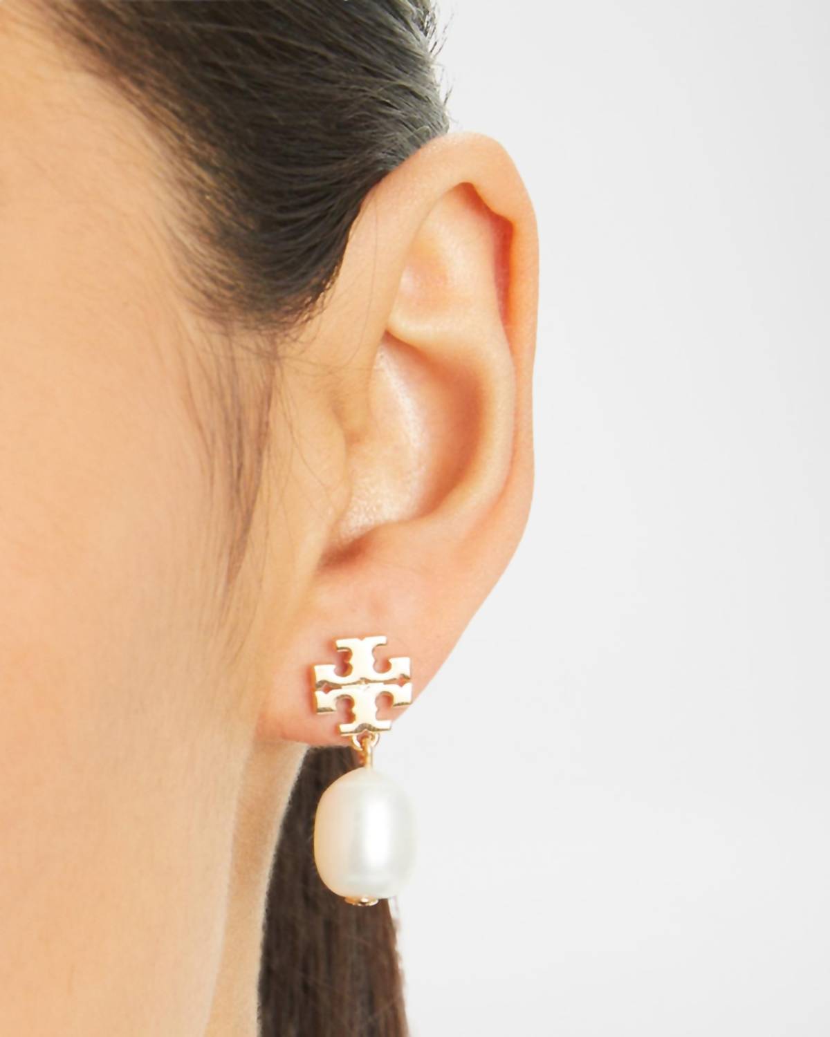 Tory Burch - Kira Pearl Drop Earrings