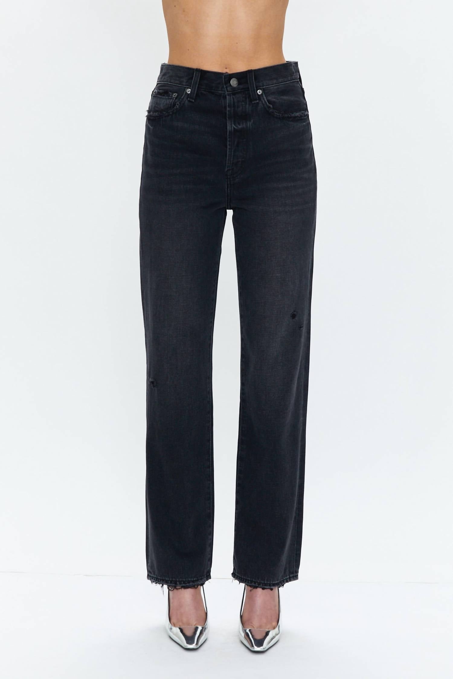 Pistola - Cassie Super High Rise Straight Jeans