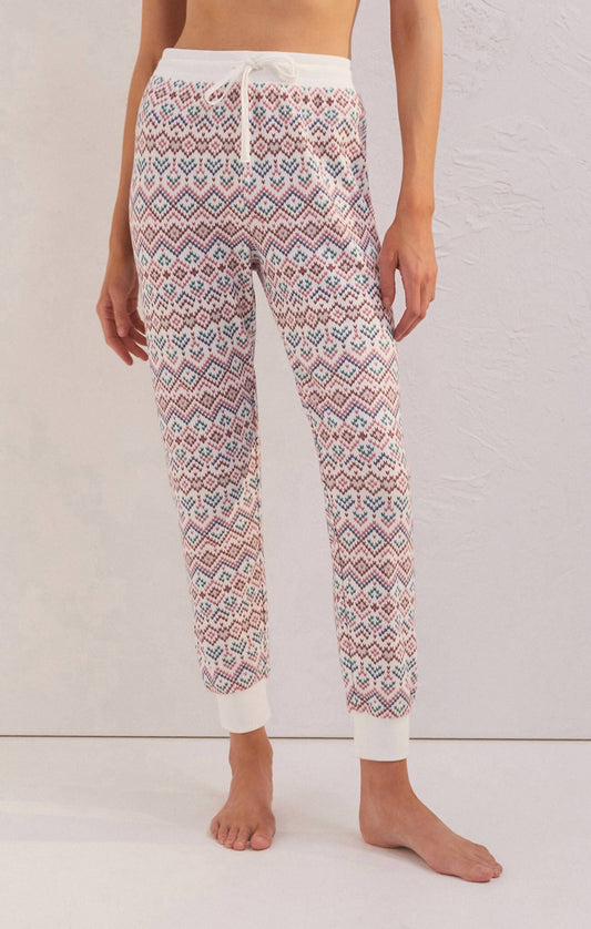 Z Supply - Women's Twilight Fair Isle Jogger