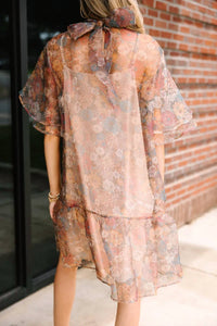 Listicle - Ruffle Organza Mini Dress