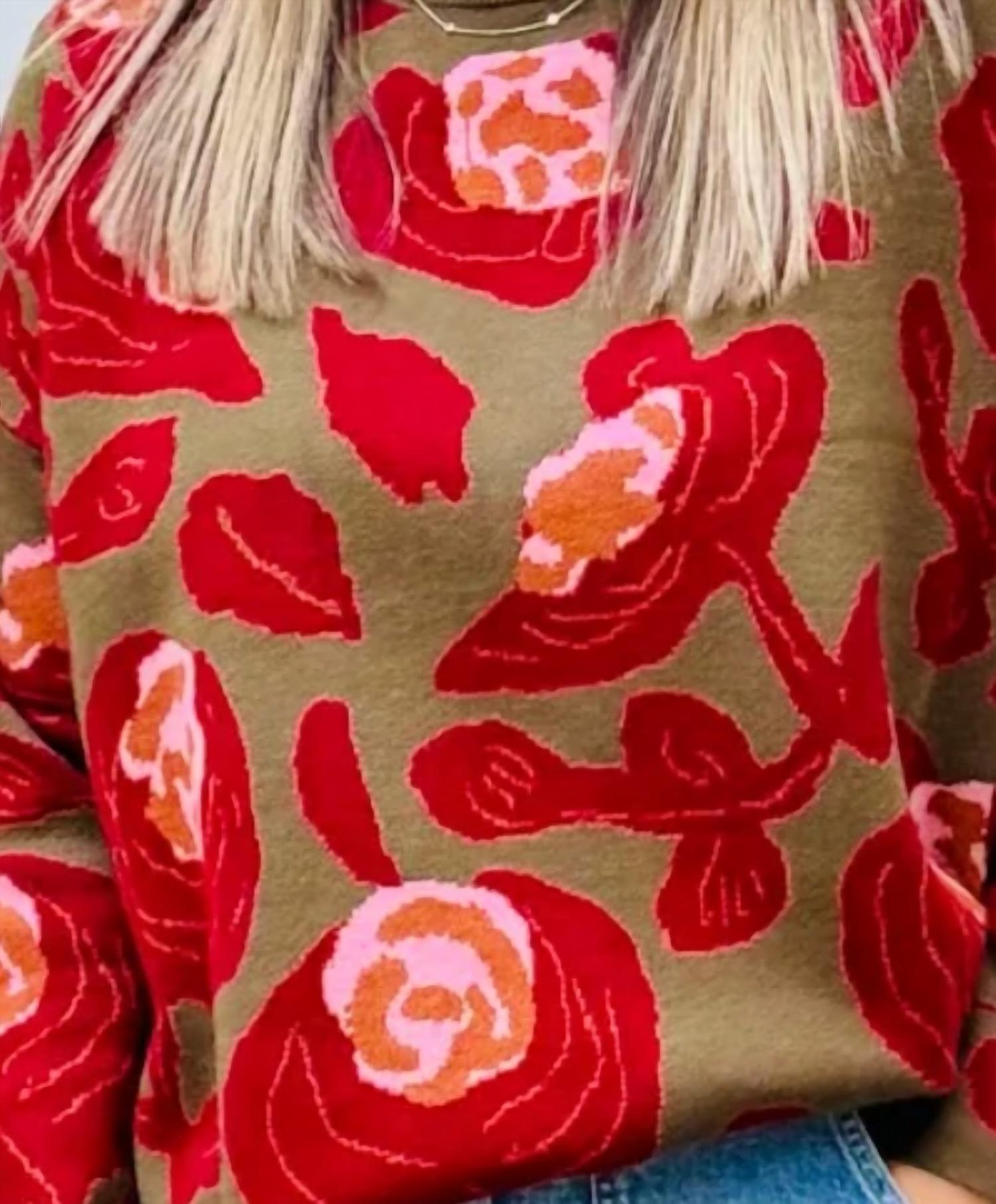 Jodifl - Isadora Floral Sweater