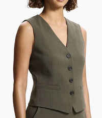 Theory - Button-front New Waistcoat