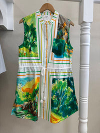 Hope For Flowers - Women's Sleeveless Shirt Dress