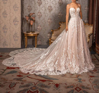 Kitty Chen Couture - Victoria Beaded Lace Gown