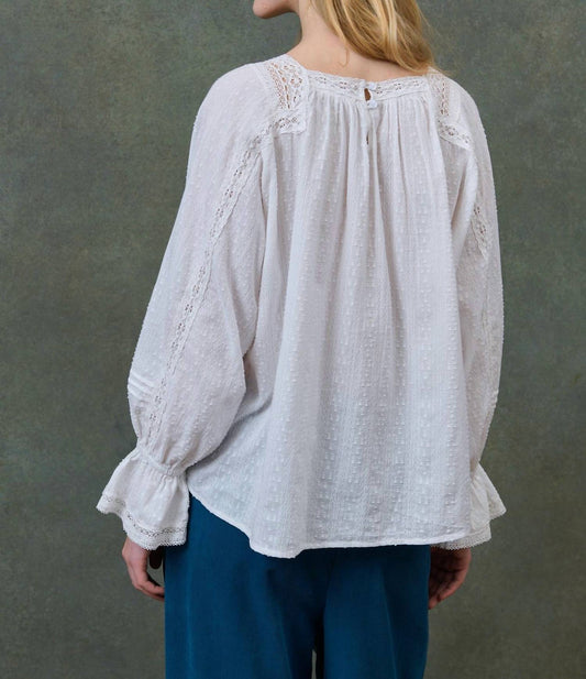 Louise Misha - Lorelei dobby blouse
