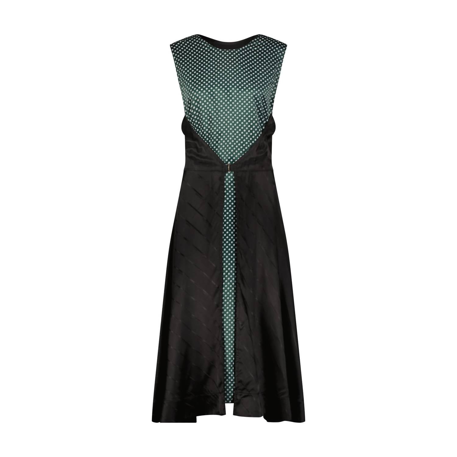 Marina Moscone - Convertible Satin Twill Dress